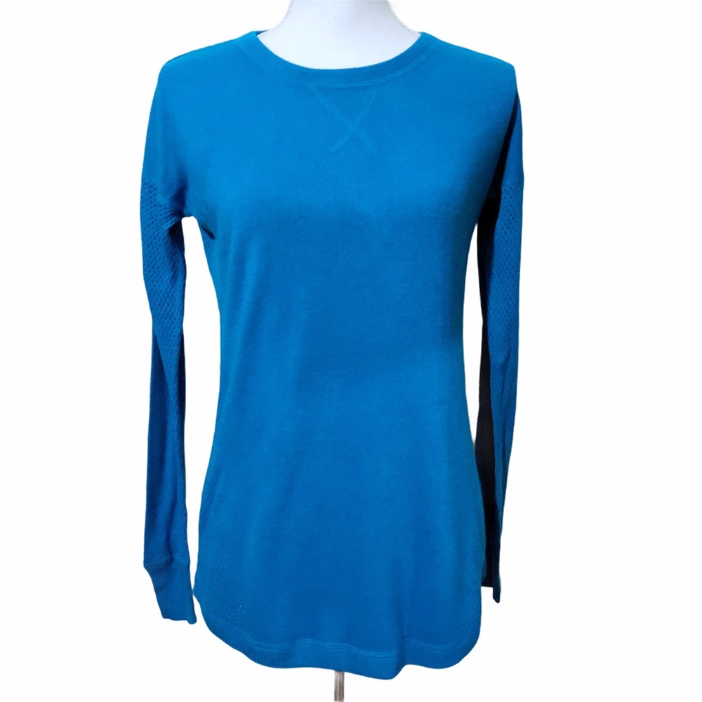 Sweet Romeo Blue Long Sleeve Sweater Size Medium